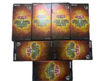 遊戯王 オリジナルアートワークコレクション7箱開封まとめ売り マンガスタイル カラー モノクロ プリズマ 420枚 1円スタート 