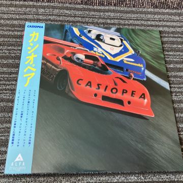 送料無料 オリジナル CASIOPEA カシオペア 1stアルバム LPレコード ALR-6017 帯付　フュージョン fusion