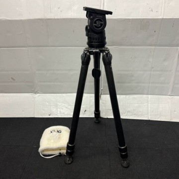G921-O61-1749 SACHTLER ザハトラー カメラ三脚 FSB8 Gitzo ジッツオ ビデオ雲台 撮影機材 カメラ関連用品 最小約84cm/最大約185cm KC