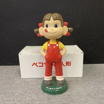 ■【売り切り】FUJIYA/不二家 ペコちゃん 首振り人形 ペコちゃん人形 フィギュア コレクション 当時物