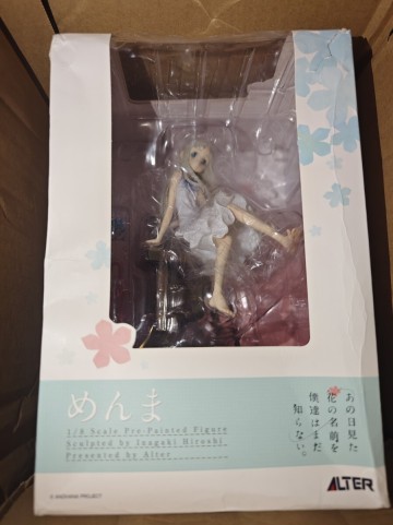 【送料無料】アルター あの日見た花の名前を僕達はまだ知らない。 めんま 1/8スケールフィギュア 本間芽衣子 あの花