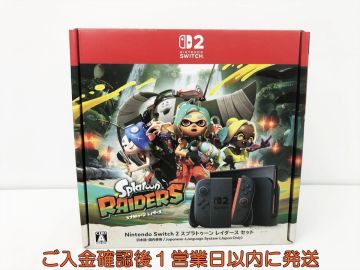【1円】Nintendo Switch2 本体 スプラトゥーン レイターズ セット 日本語・国内専用 初期化/動作確認済 DLC使用済 J01-208kk/G4