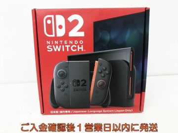 【1円】任天堂 Nintendo Switch2 本体 セット 日本語・国内専用 初期化/動作確認済 ニンテンドースイッチ2 J01-215kk/G4