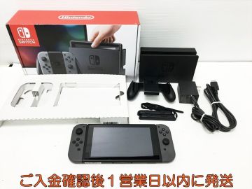 【1円】任天堂 Nintendo Switch 本体 セット グレー 初期化/動作確認済 ニンテンドースイッチ N01-183im/G4