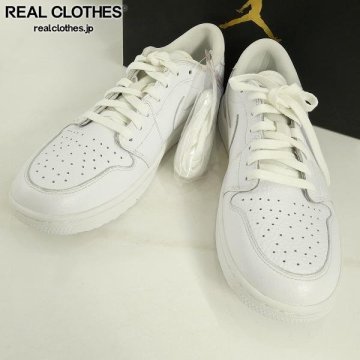 NIKE/ナイキ AIR JORDAN 1 Low Golf/ナイキ エア ジョーダン 1 ロー ゴルフ Triple White DD9315-101/28 /080