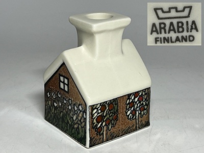 【瑞】アラビアARABIA　タロ　りんごの木　キャンドルホルダー