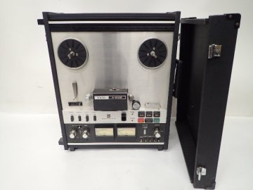 【電源ケーブル欠品・ジャンク品】 TEAC ティアック A-6100 オープンリールデッキ 50Hz仕様 &forall; 76067-1