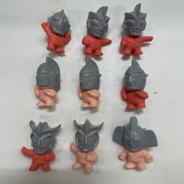 ウルトラマン倶楽部 面取れ 消しゴム人形 9点 まとめ SD マスク