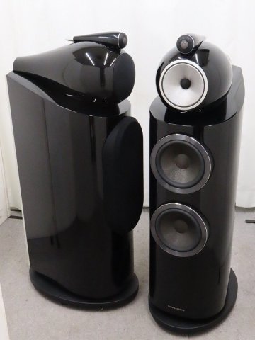 ■□【美品・全国発送可】B&W 802D3 PB Diamondツイーター搭載 スピーカーペア ピアノブラック□■035248001W-3□■