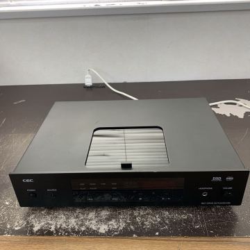 中古品 C.E.C. ダイレクトストリームデジタル CD5 2021年製 CDプレーヤー