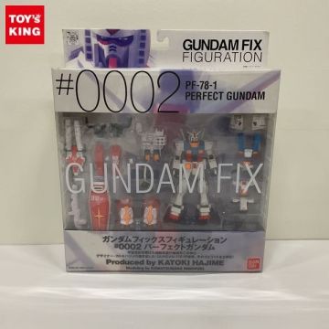 1円～ 未開封 バンダイ GUNDAM FIX FIGURATION/GFF 1/144 #0002 プラモ狂四郎 パーフェクトガンダム