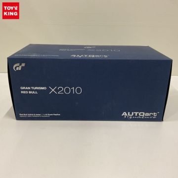 1円～ オートアート 1/18 グランツーリスモ レッドブル X2010