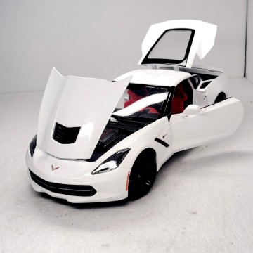 1/18 Maisto ギミック多数 再現 シボレー CHEVROLET コルベット Corvette C7 スティングレイ Stingray アメ車 V8 us Rare 1円〜