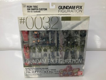 (未開封品) RGM-79SC ジム・スナイパーカスタム GUNDAM FIX FIGURATION #0032 「機動戦士ガンダムMSV」 フィギュア