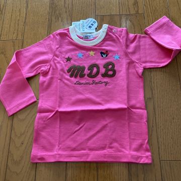 SALE　即決　新品　ミキハウス　長袖Ｔシャツ　90 DOUBLE.B