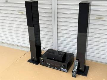 Ｋ-679★DENON★AVR-X1400H AVサラウンドレシーバー スピーカーセット 2018年製 中古品