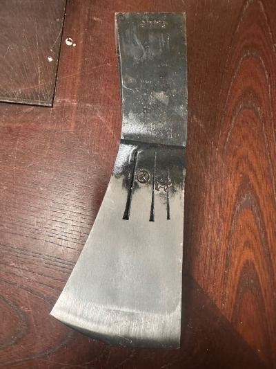 秋田大館 久　斧 斧頭 約1300g 大工道具 オノ キャンプ 未使用 C174
