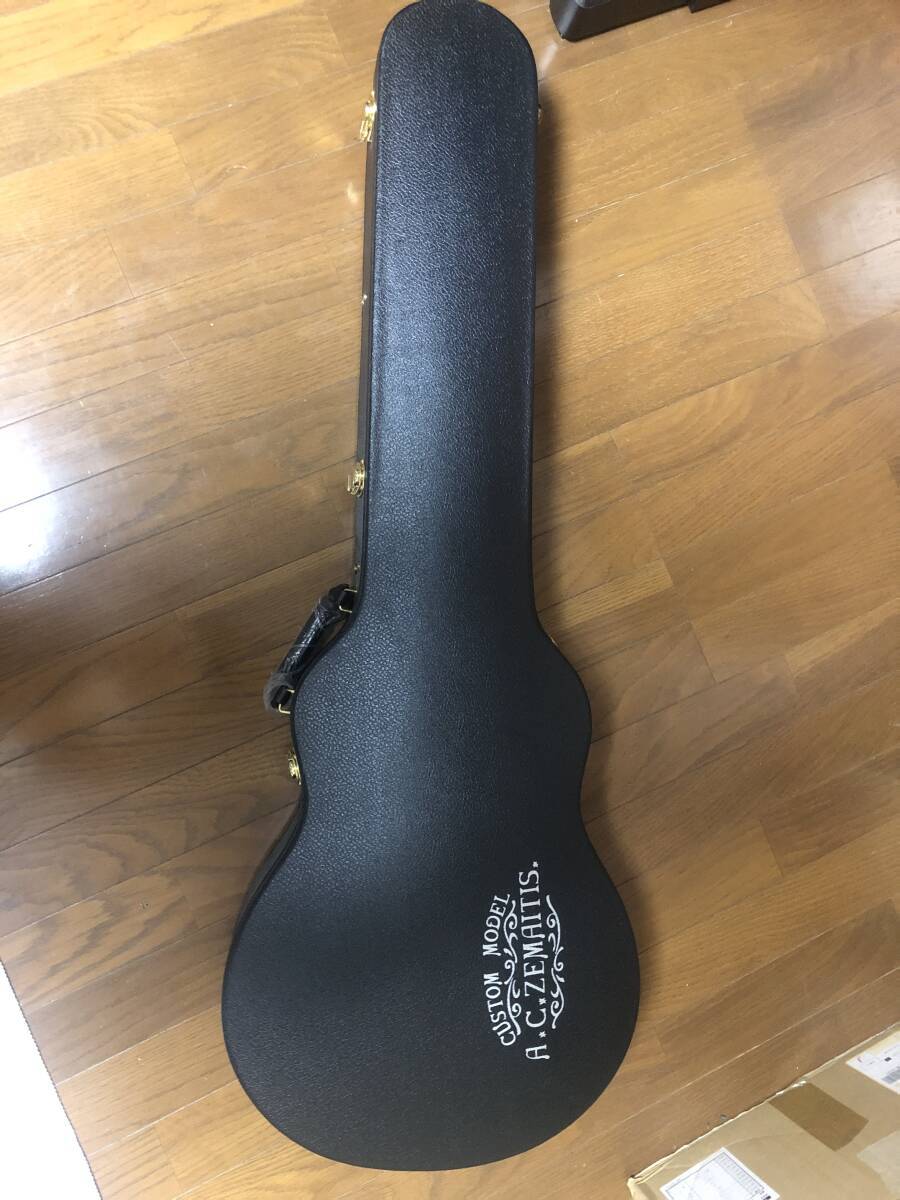  Zemaitis THE PORTRAIT Pearl Front Ultimate White 3S ハードケース　付属品あり