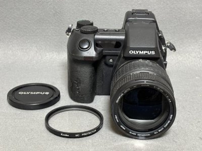 【 通電未確認 ジャンク 】 OLYMPUS オリンパス CAMEDIA E-10 デジタル 一眼レフ カメラ AF ZOOM 9-36mm 1:2-2.4 &Phi;62mm ■ 松1612三