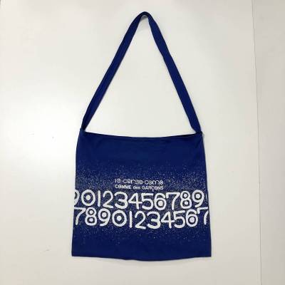 10 corso como COMME des GARCONS ロゴ ショルダーバッグ ブルー 青 コルソコモ コムデギャルソン サコッシュ 鞄 archive 4060448