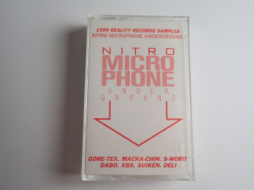 1999 REALITY RECORDS SAMPLER NITRO MICROPHONE UNDERGROUND プロモテープ 送料185円 mix tape ミックステープ 日本語ラップ