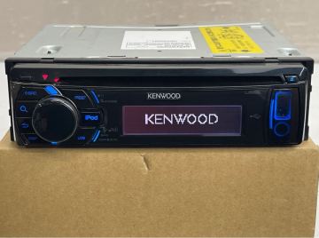 (即決) ケンウッド製1DIN CD/USB/AUXデッキ U565U (Y343)
