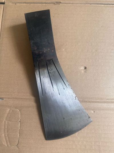 秋田大館 久 刻印 斧 斧頭 1900g 大工道具 キャンプ 未使用 E236