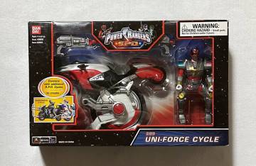 パワーレンジャー S.P.D.　レッドレンジャー ユニフォースサイクル　POWER RANGERS S.P.D.　RED UNI-FORCE CYCLE　フィギュア