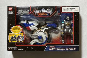 未開封品　パワーレンジャー S.P.D.　オメガレンジャー ユニフォースサイクル　POWER RANGERS S.P.D.　OMEGA UNI-FORCE CYCLE　フィギュア