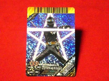 スーパー戦隊バトル ダイスオー DX TradingCard トレーディング キラ カード トレカ ニンジャブラック GB.4-032