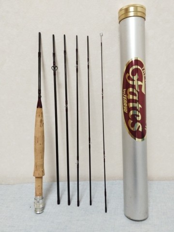 ◇中古美品 6ピースで仕舞寸法約41cm 希少 TENRYU Fates 7'6&rdquo; ＃3 フライロッド パックロッド トラベルロッド Fly Fishing Rod ◇