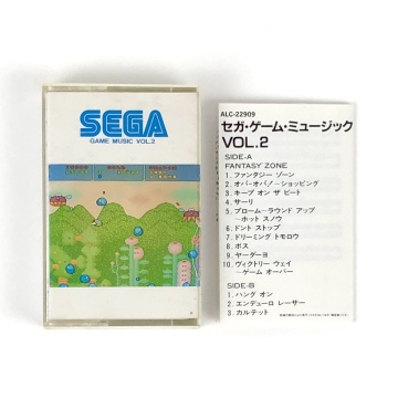 【送料無料】 ゲーム音楽 カセットテープ セガ・ゲーム・ミュージック VOL.2 痛みあり 試聴未確認 カルテット 他 Sega Game Music Vol.2
