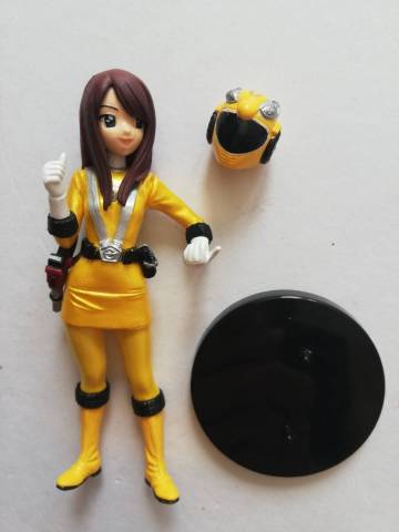 楼山早輝 ガールズ イン ユニフォーム フィギュア★炎神戦隊 ゴーオンジャー 戦隊 特撮 美少女 グッズ 逢沢りな タイツ スーツ ぴちぴち