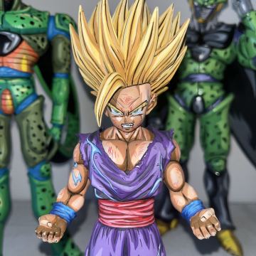 ドラゴンボール　MSP 孫悟飯　フィギュア　リペイント 改造　二次元彩色　一番くじ　アライズ