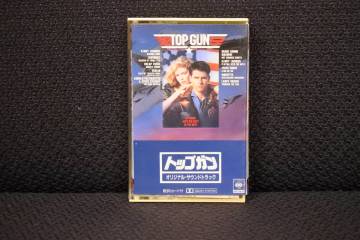 ★トップガン/TOP GUN オリジナル・サウンドトラック/28KP 1380 カセットテープ/ミュージックテープ 映画音楽 歌詞カード付★