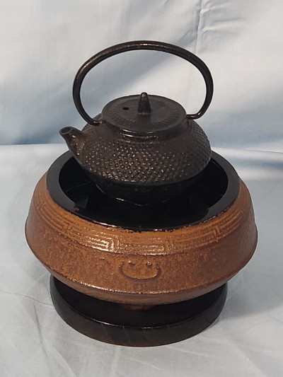 南部鉄器 ミニチュア火鉢 鉄瓶 急須 五徳 金属工芸 アンティーク 茶道具