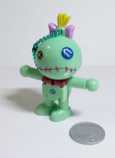 （5A1）リロ＆スティッチ　スクランブルキーホルダー