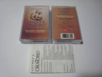 【カセットテープ】 PAUL McCARTNEY & CARL DAVIS / LIVERPOOL ORATORIO US版 ポール・マッカートニー リヴァプール・オラトリオ