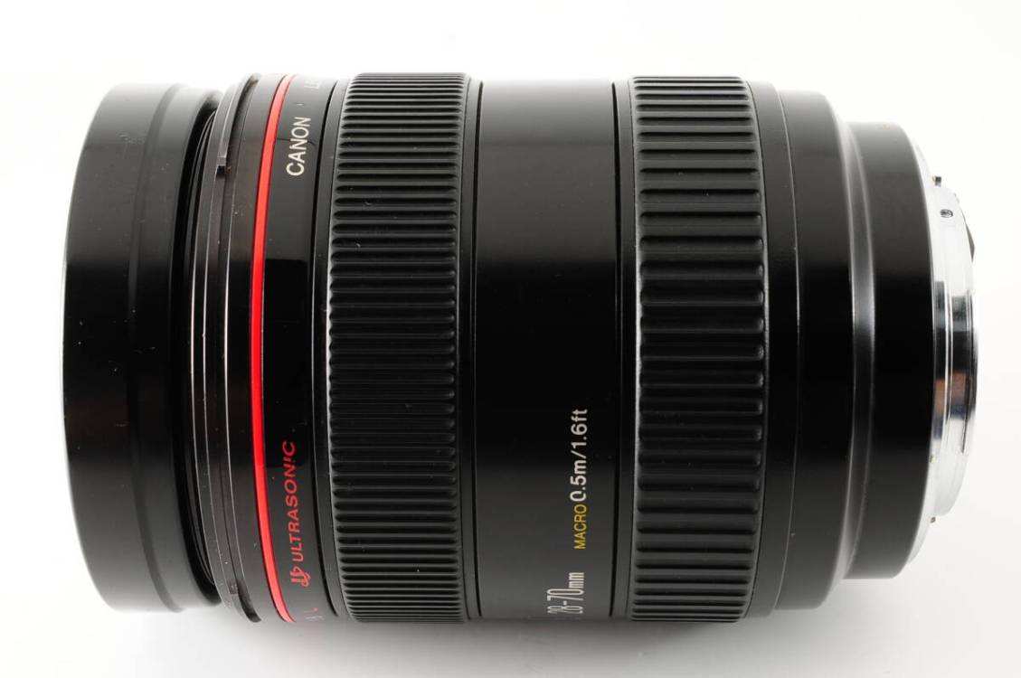 【1円スタート】Canon EF 28-70mm f/2.8 L USM 標準ズームレンズ 夜景 建築 ストリート 開放F2.8 自然な発色 シャープフォーカス #2510-096