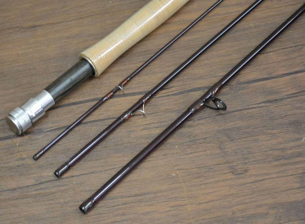 0024-34 EUFLEX ユーフレックス BS865-4 8'6 #5 4本継ぎ フライロッド フィッシング 釣り竿 釣り具 釣り道具 純正ケース付き