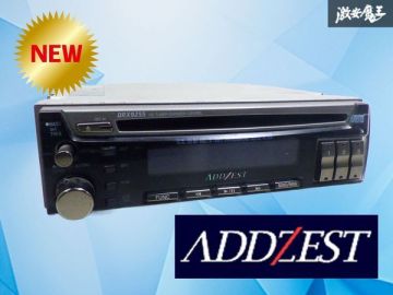 【ストア出品】ADDZEST アゼスト 汎用 1DIN オーディオデッキ オーディオプレイヤー CDプレイヤー DRX9255 当時物