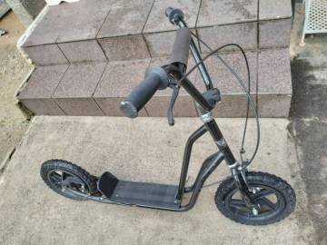 即決 ★ 大型 バギークロス レア品 Great QUAKER-PLANET ★ 大人用 キックボード キックスクーター OLD BMX アウトドア キックスケーター