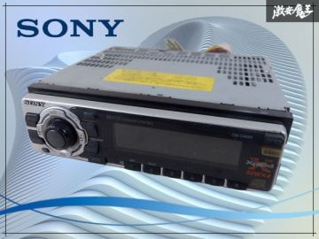 【ジャンク】SONY ソニー 1DIN CD チューナー CDX-C3400X AUX 棚C5
