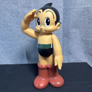 iisoo ビリケン商会 敬礼タイプ 鉄腕アトム ビッグサイズソフビフィギュア