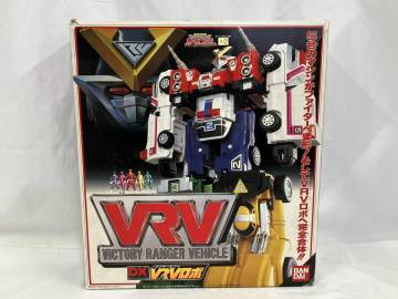 現状品 動作未確認 DX VRVロボ 激走戦隊カーレンジャー 取扱説明書なし