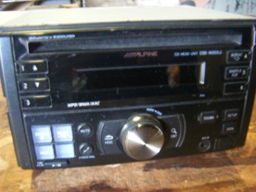  アルパイン ALPIN CDE-W203Ji CD USB AUX ラジオ 2DIN CDデッキ CDプレーヤー オーディオ ノア NOAH トヨタ カプラー
