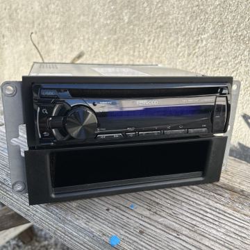 ※ 送料無料　JB23 ジムニー KENWOOD CDプレーヤー USB 1DIN 小物入れ　ブラケット　ケンウッド　ステ　U383RH ボックス　セット