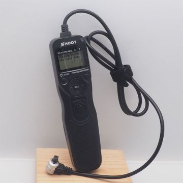 美品 SHOOT MC-36B シャッターリモコン RS-80N3 TC-80N3 互換 レリーズケーブル Canon 対応 単4電池 管20066