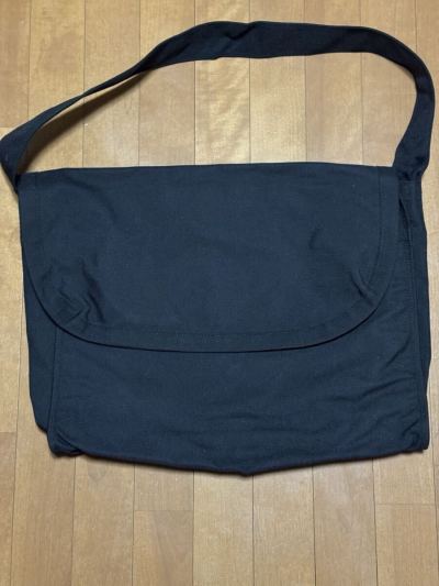 COMME des GARCONS HOMME PLUS LOGO shoulder bag(black)(new)(end of production) 2011 vintage rare