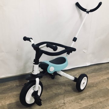 NADLE 多機能子供用三輪車 SL-A2 ブルー/青 走行確認済 折りたたみ 幼児用 ベビー用品 おもちゃ 手押し 26b菊NS
